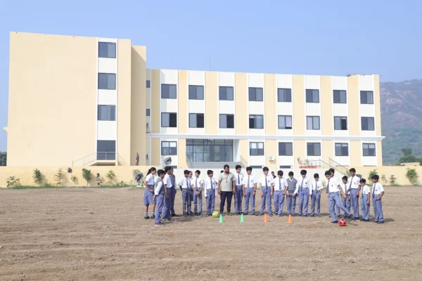 outdoor playground at GMGS Niwai