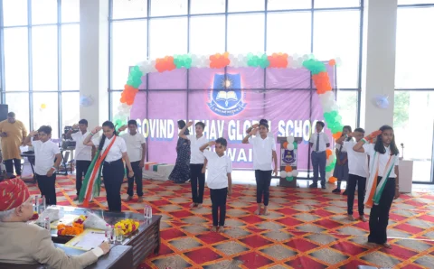 independence day celebration in gmgs niwai jaipur