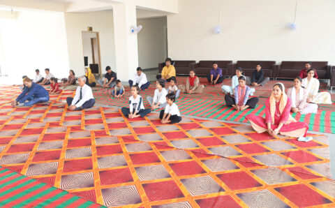 international yoga day at gmgs niwai tonk